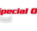 Descrição da imagem #PraCegoVer: Imagem no formato retangular, na horizontal. A imagem traz o logotipo da Special Olympics Brasil, que tem figuras representando bonecos de papel com as mãos dadas, formando um arco olímpico. Fim da descrição.