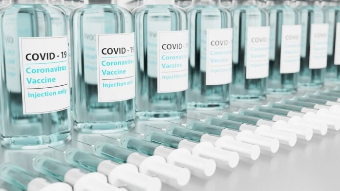 Descrição da imagem #pracegover: Foto de vários frascos de vacina contra a Covid-19. Fim da descrição.