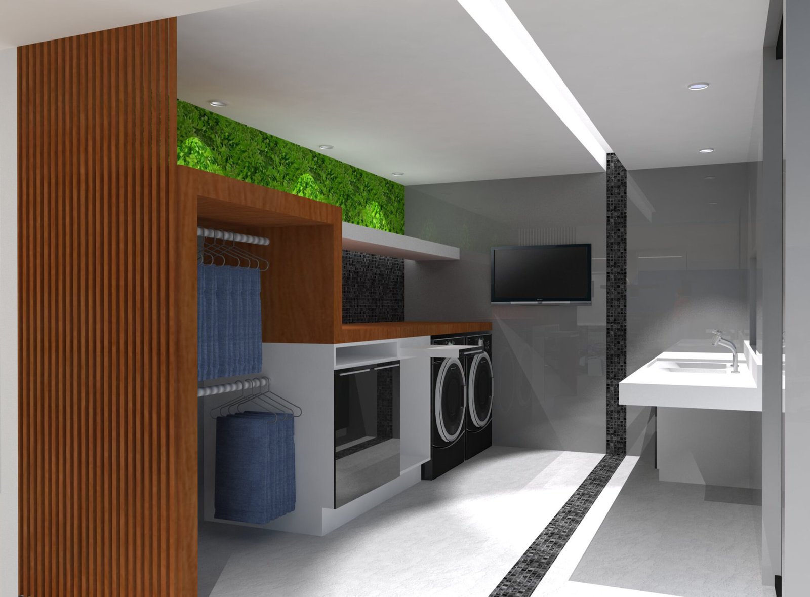 Descrição da imagem #pracegover: Perspectiva do projeto com acessibilidade. Fim da descrição.