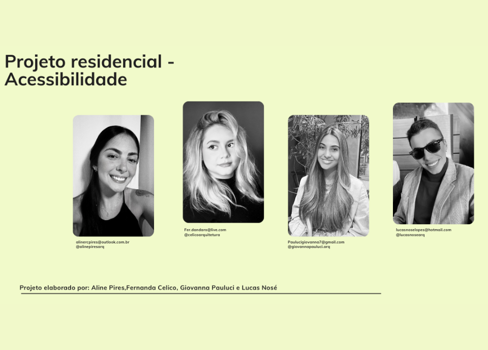 Descrição da imagem: fotos dos estudantes que desenvolveram o projeto. Fim da descrição.