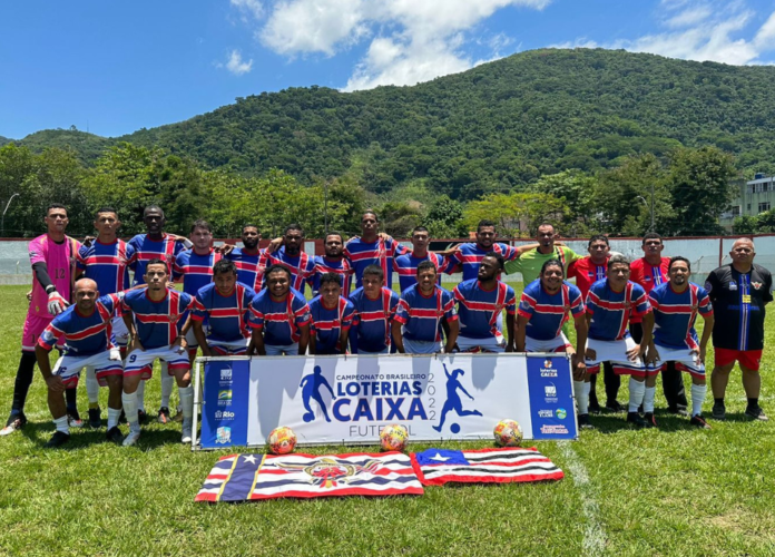 Descrição da imagem: foto da equipe da Federação do Maranhão. Fim da descrição.
