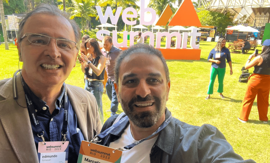 #descricaodaimagem #pratodosverem foto dos heads da EqualWeb: Marcelo Herskovits (Head de Estratégia e Marketing) e Edmundo Fornasari (Head Institucional).