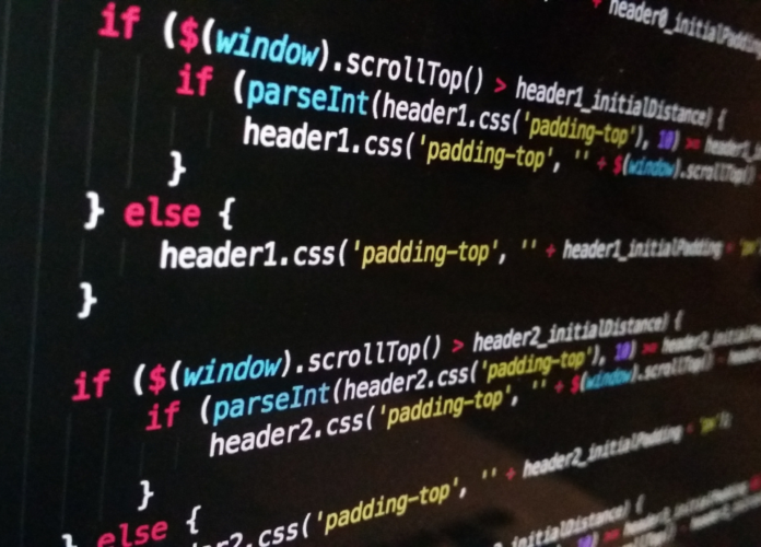 #descricaodaimagem #pratodosverem foto de uma tela de computador com códigos de programação.