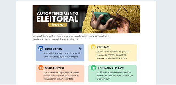 #descriçãodaimagem #pratodosverem imagem do site do TSE.