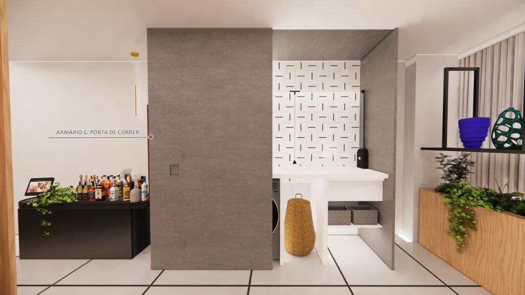 #descriçãodaimagem #pratodosverem imagem de um projeto de arquitetura com acessibilidade.